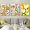 6 Pack Paint by Numbers Kits for Adults – Easy DIY Flower Canvas Painting, Acrylic & Oil Style, Unframed, Home Wall Decor, 7.8x11.8 Inch
